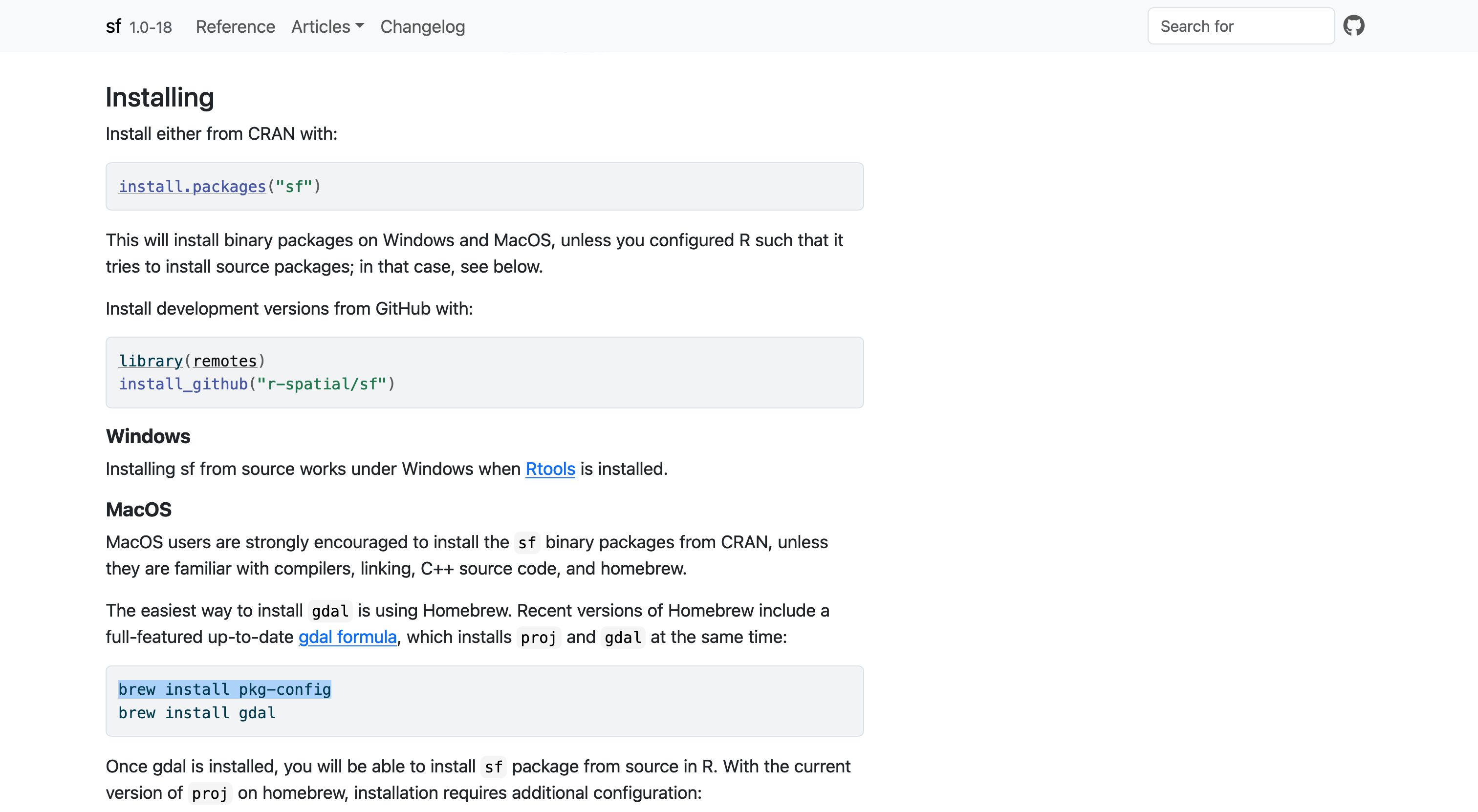 Instruções de instalação